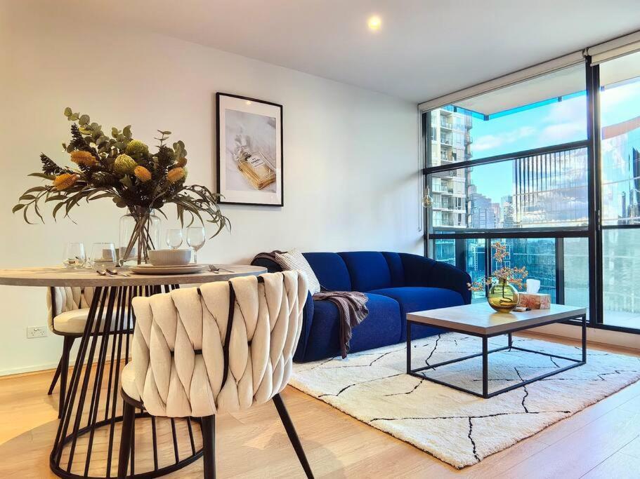 Апартаменты Charming 1Br Southbank W Balcony & Free Parking#Ti22 Мельбурн Экстерьер фото